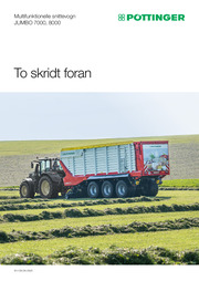 Multifunktionelle snittevogn JUMBO 7000, 8000