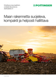 Hinattava pneumaattinen yhdistelmäkylvökone AEROSEM VT