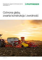 Hydrauliczne ciągane kombinacje siewne AEROSEM VT