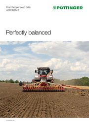 Front hopper seed drills AEROSEM F