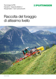 Tecnologia ALPIN Falciatrici / Spandivoltafieno / Ranghinatori / Carri autocaricanti