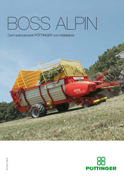 BOSS ALPIN Carri autocaricanti con infaldatore