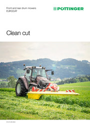 Front and rear drum mowers EUROCAT