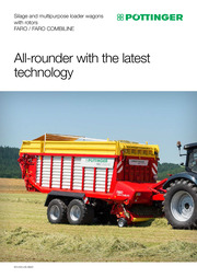 Silage and multipurpose loader wagons with rotors FARO / FARO COMBILINE