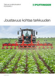 Taittuvat rivivälikultivaattorit FLEXCARE V