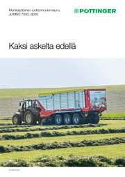 Monikäyttöinen roottorinoukinvaunu JUMBO 7000, 8000
