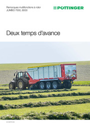 Remorques multifonctions à rotor JUMBO 7000, 8000