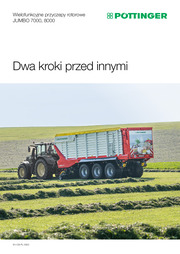 Wielofunkcyjne przyczepy rotorowe JUMBO 7000, 8000
