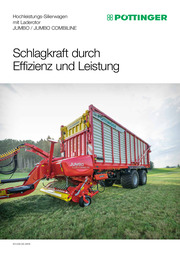 JUMBO / JUMBO COMBILINE Hochleistungs-Silierwagen mit Laderotor