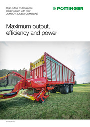 JUMBO / JUMBO COMBILINE high output multipurpose loader wagon with rotor