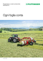 Ranghinatore a nastro semiportato MERGENTO
