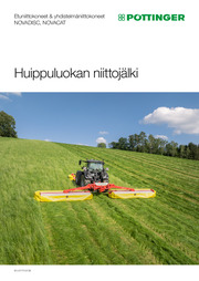Etuniittokoneet & yhdistelmäniittokoneet NOVADISC, NOVACAT