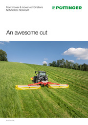 Front mower & mower combinations NOVADISC, NOVACAT