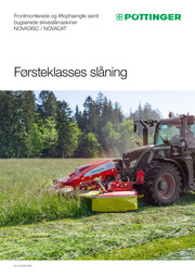 Frontmonterede og liftophængte samt bugserede skiveslåmaskiner NOVADISC / NOVACAT