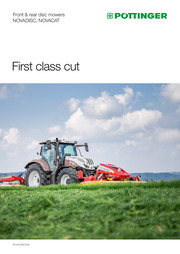 Front & rear disc mowers NOVADISC, NOVACAT