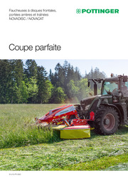 Faucheuses à disques frontales, portées arrières et traînées NOVADISC / NOVACAT