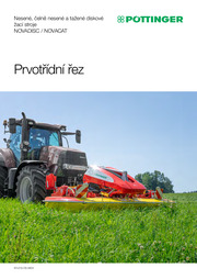 Nesené, čelně nesené a tažené diskové žací stroje NOVADISC / NOVACAT