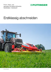 Front-, Heck- und gezogene Scheibenmähwerke NOVADISC / NOVACAT