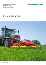 NOVADISC / NOVACAT front, rear and trailed disc mowers