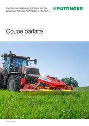 Faucheuses à disques frontales, portées arrières et traînées NOVADISC / NOVACAT