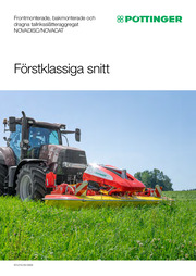Frontmonterade, bakmonterade och dragna tallriksslåtteraggregat NOVADISC/NOVACAT