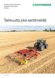 Hinattava sänkikultivaattori matalamuokkaukseen PLANO
