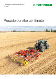Getrokken oppervlaktecultivator PLANO