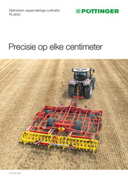 Getrokken oppervlakkige cultivator PLANO