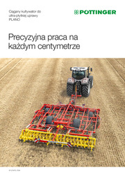 Ciągany kultywator do ultra-płytkiej uprawy PLANO