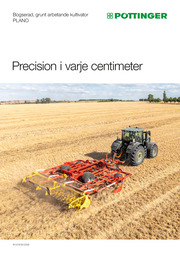 Bogserad, grunt arbetande kultivator PLANO