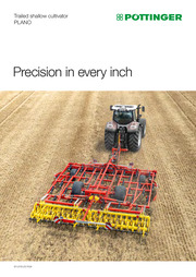 Trailed shallow cultivator PLANO
