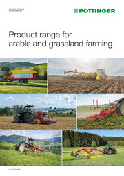 Product range for arable and grassland farming 2026/2027