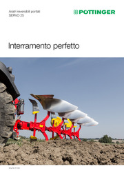 Aratri reversibili portati SERVO 25