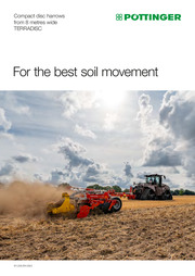 Compact disc harrows from 8 metres wide TERRADISC