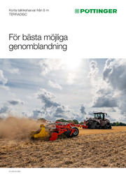 Korta tallriksharvar från 8 m TERRADISC