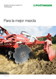 Gradas de discos hasta 6 m TERRADISC