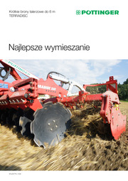 Krótkie brony talerzowe do 6 m TERRADISC