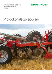 Třířadé a čtyřřadé radličkové podmítače / kypřiče TERRIA