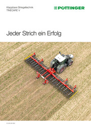 Klappbare Striegeltechnik TINECARE V