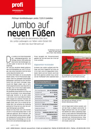 profi Sonderdruck: JUMBO auf neuen Füßen
