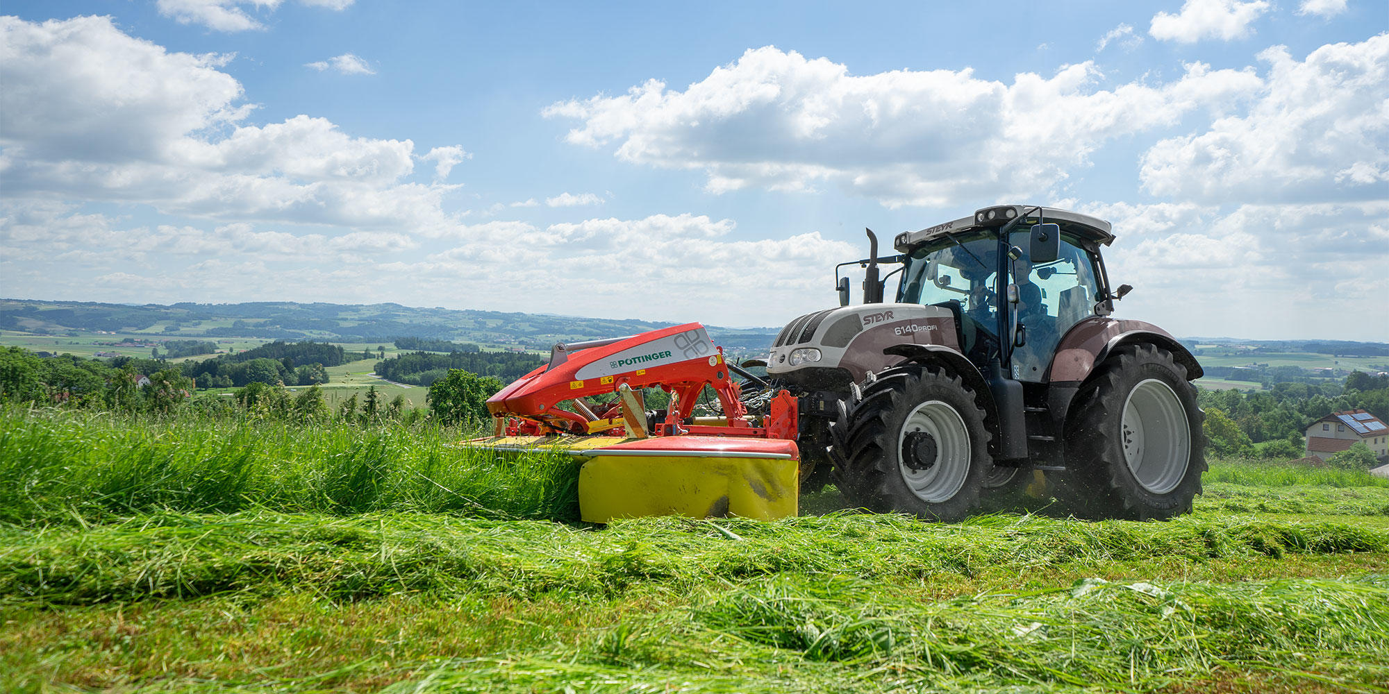 EUROCAT ALPHA MOTION  - Front-mounted drum mower with ALPHA MOTION headstock