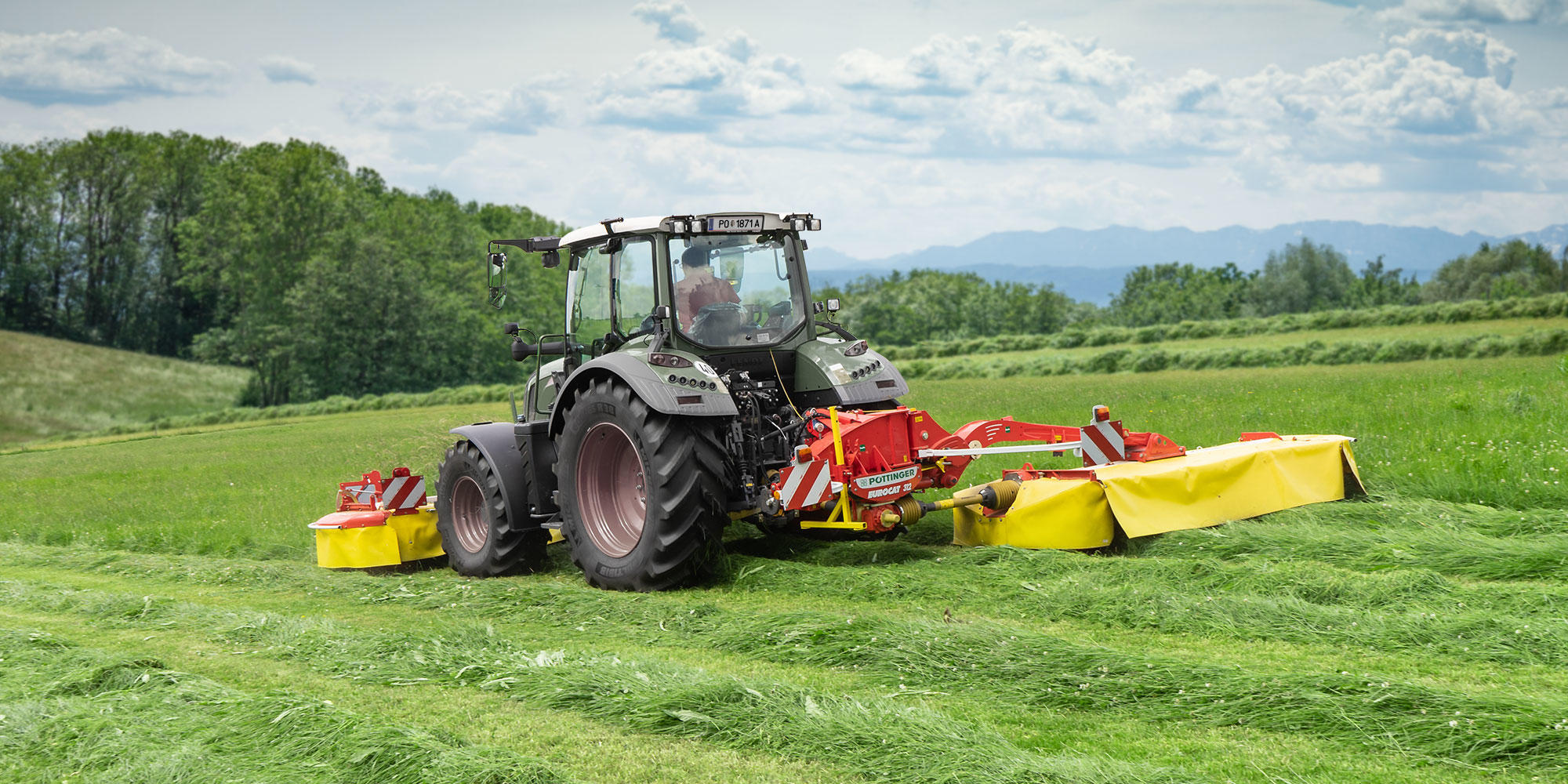 EUROCAT rear mounted drum mowers
