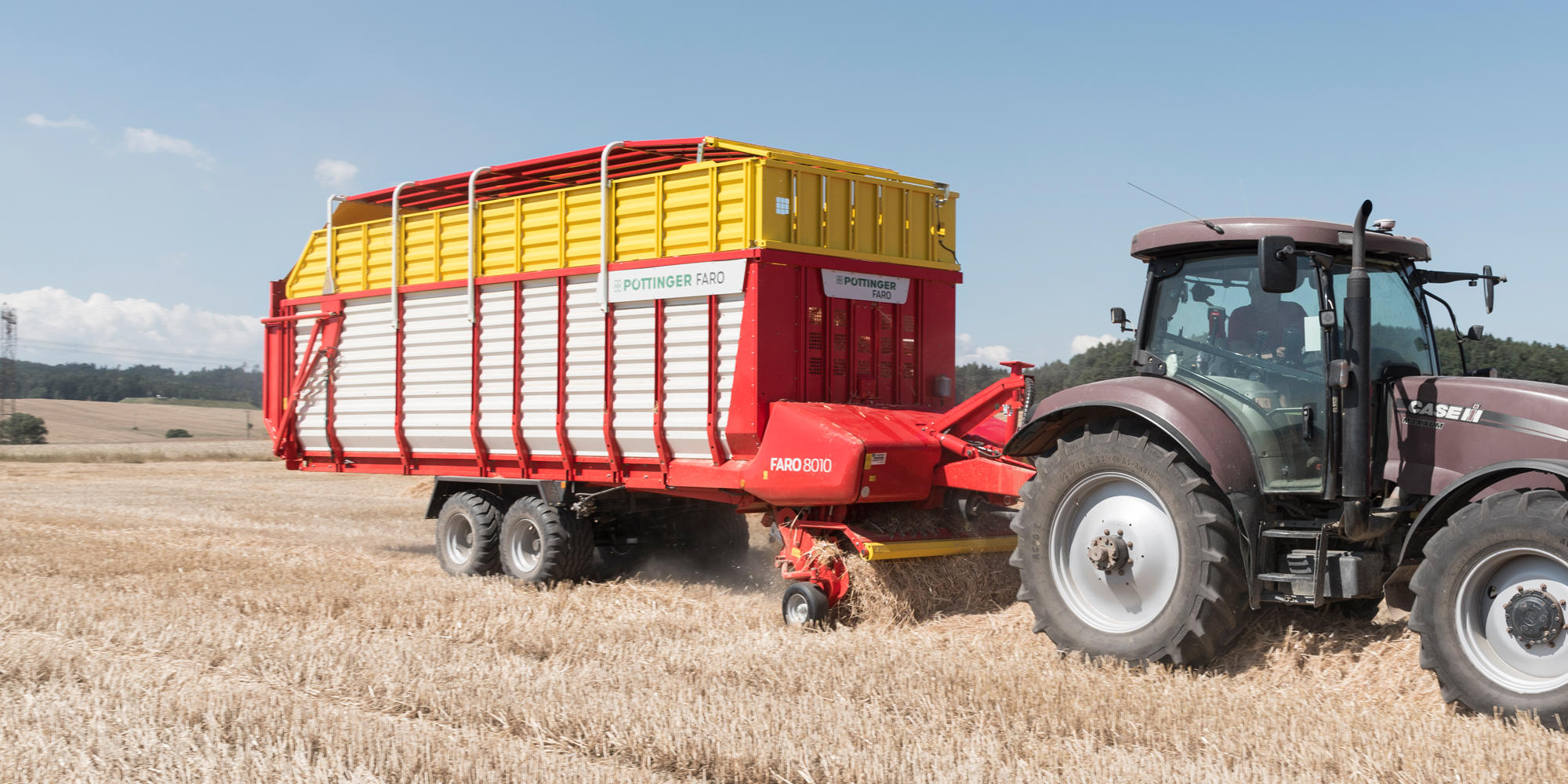 FARO Silage wagon with loading rotor