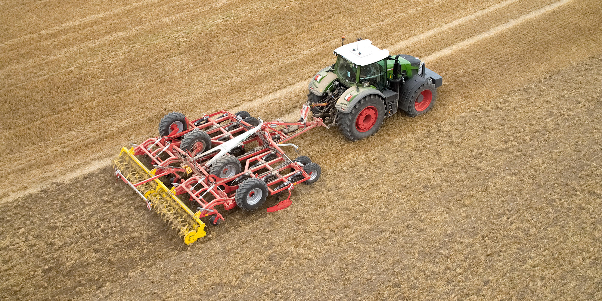 TERRIA 1030 3-row trailed stubble cultivators