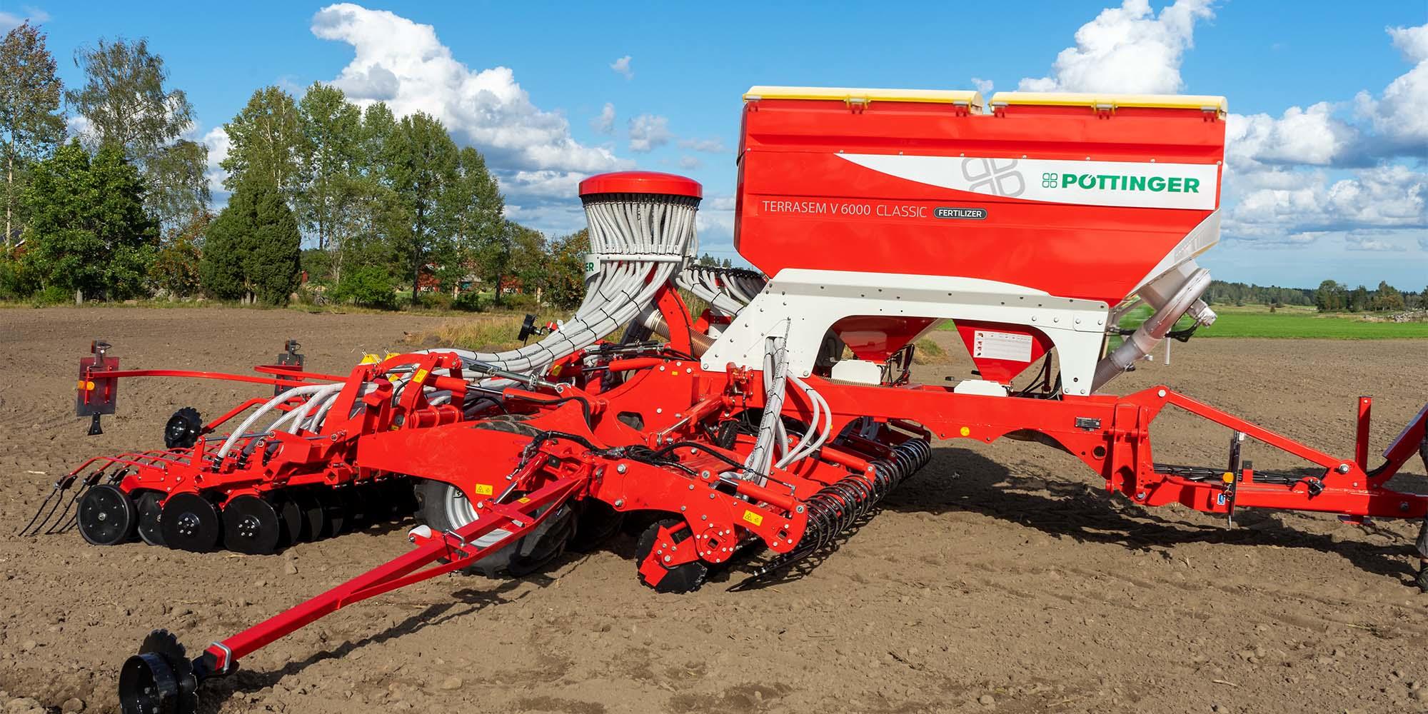 TERRASEM FERTILIZER CLASSIC Mulchsaatmaschinen mit Unterfußdüngung 2021