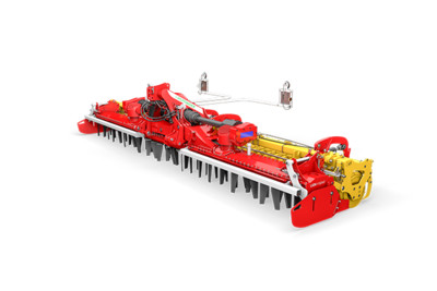 LION C medium-weight folding power harrows