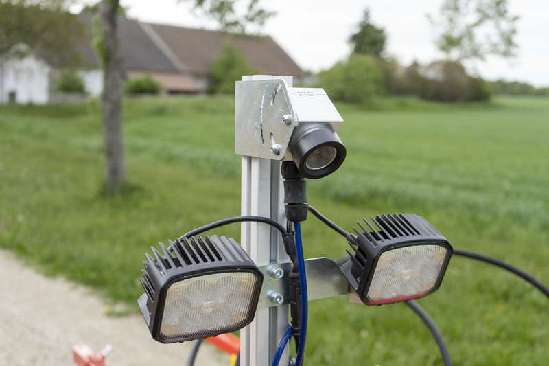 Camera assisted row tracking