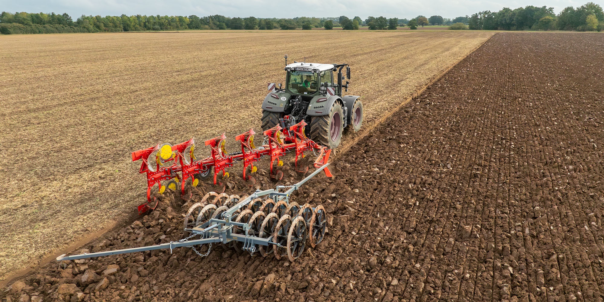 SERVO 4000 – On-Land pflügen
